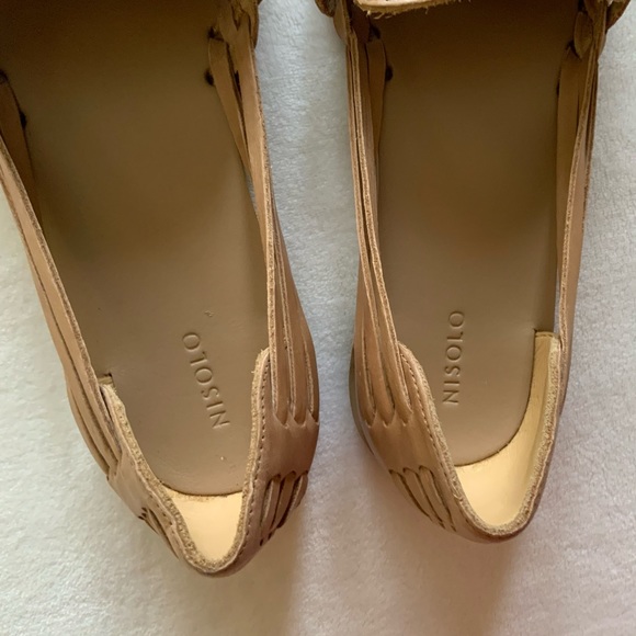 Nisolo Hurache flats sandals woven leather - Picture 5 of 14